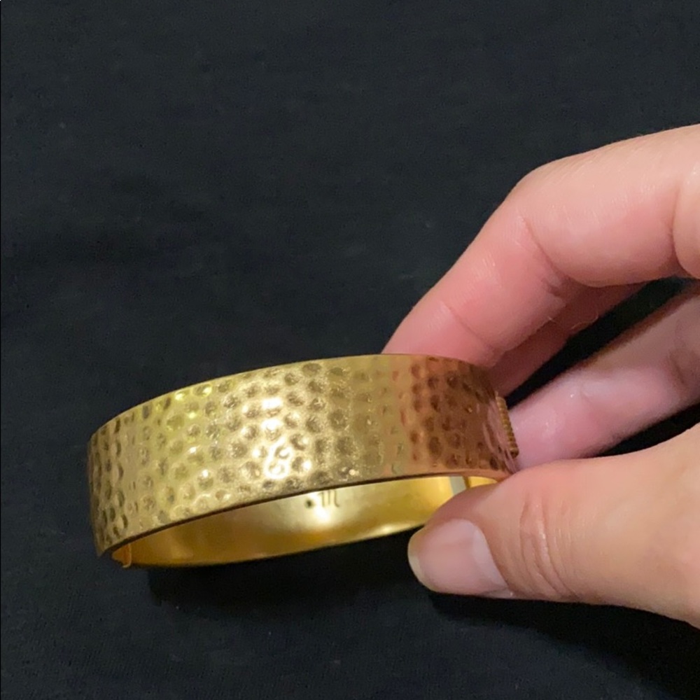 Madewell hammered cuff bracelet